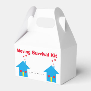 "Moving" Survival Kit Favor Box