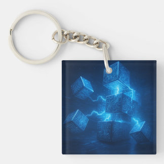 Moving through Technology Keychain