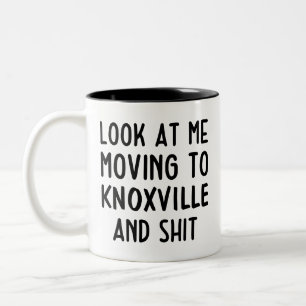 Moving To Custom State Gift Co-Worker Relocating Two-Tone Coffee Mug