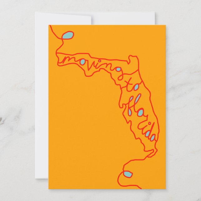moving to florida announcement (Front)