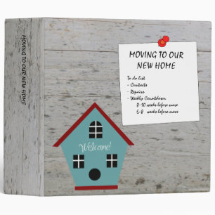 Moving to new home planner weekly to do binder