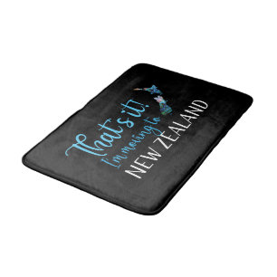 MOVING TO NEW ZEALAND KIWI PAUA BATH MAT