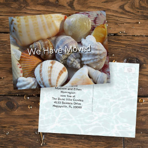 Moving to the Coast New Address Announcement Postcard