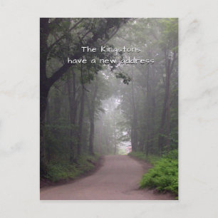 Moving to the Country New Address Postcard