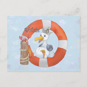 Möwe im Ring Postcard