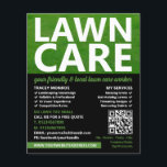 Mowed Lawn, Lawn Care Services Flyer<br><div class="desc">Mowed Lawn,  Lawn Care Services Advertising Flyer by The Business Card Store.</div>