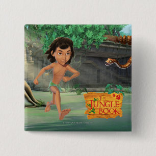 Mowgli 3 2 inch square button
