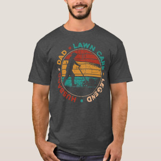 Mowing Lawn mowing Mower Husband Dad T-Shirt