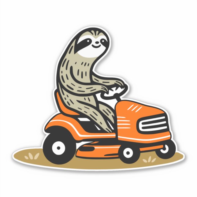 Mowing Sloth  (Front)