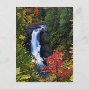 Moxie Falls in Maine Postcard