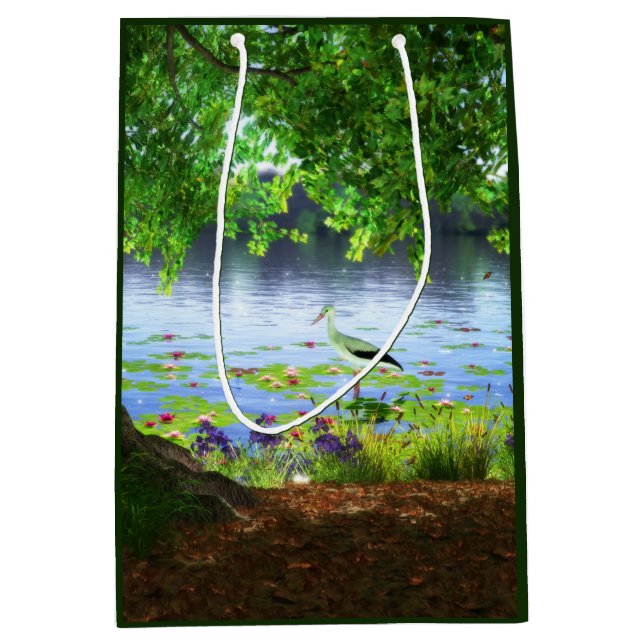 Moyen À côté du sac cadeau d'eau douce (Devant)