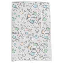 Baby Ahoy Nautical Baby Cadeau Sac