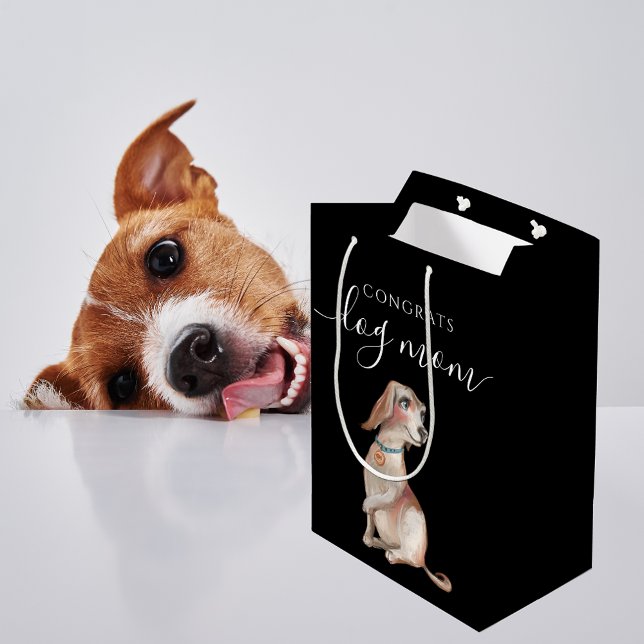 Moyen Félicitations Chien Maman Sac cadeau (Créateur téléchargé)