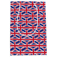 Sac à cadeau avec le drapeau du Royaume-Uni