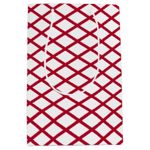 Moyen Sac cadeau avec drapeau de l'état de l'Alabama