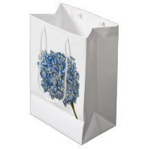 Sac cadeau Blue Hydrangea