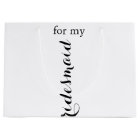 Sac cadeau de Bridesmaid