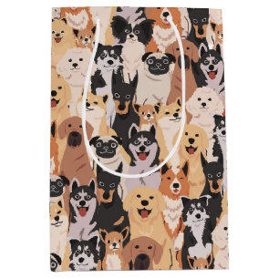 Moyen Sac cadeau de tous les chiens