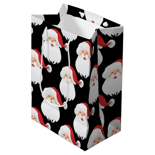 Moyen Sac cadeau de vacances (Devant Angle)