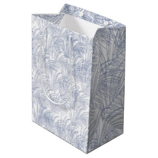 Moyen Sac cadeau en feuille de palmier
