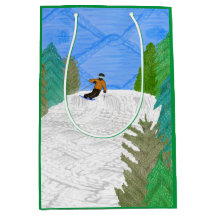 Sac cadeau pour skieur
