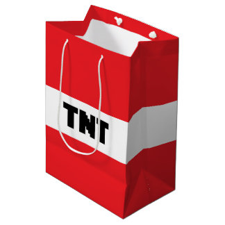 Moyen Sac cadeau TNT - Explosion de la partie de joueur