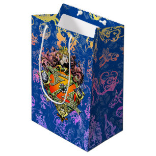 Moyen Sac classique de cadeau de l'Oz avec la crête roya