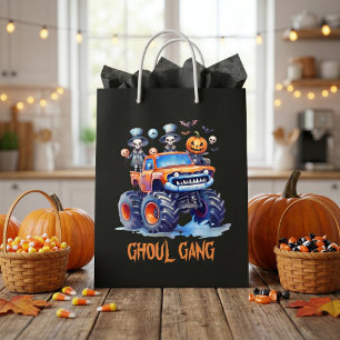 Moyen Sac de cadeau de fête de la bande de goules Hallow