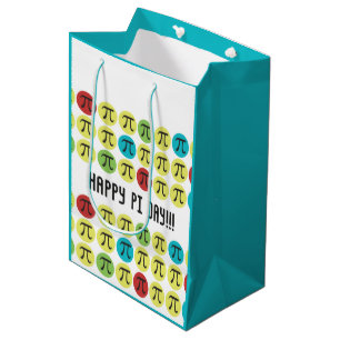 Moyen Symboles Mod Pi - Colorful Happy Pi Day Cadeau Sac