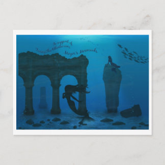 Moyer's Mermaids Postcard