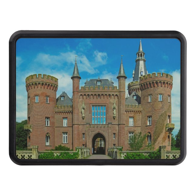 Moyland Castle, Germany Trailer Hitch Cover (Front)