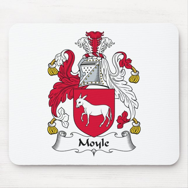 Moyle Family Crest Mouse Pad (Front)