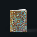 Mozaic Ceiling Detail Sant Pau Thank You Card<br><div class="desc">Gorgeous detail of a San Pau Nouveaux Site building ceiling in Barcelona,  Spain.</div>