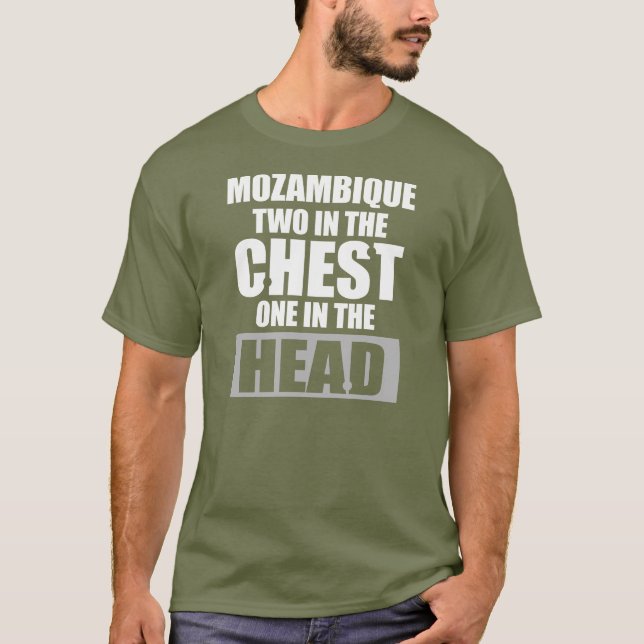 Mozambique Drill Silver Graphic T-Shirt (Front)