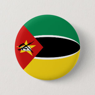Mozambique Fisheye Flag Button