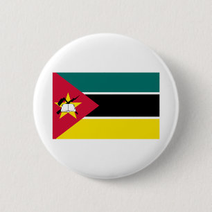 Mozambique Flag 2 Inch Round Button