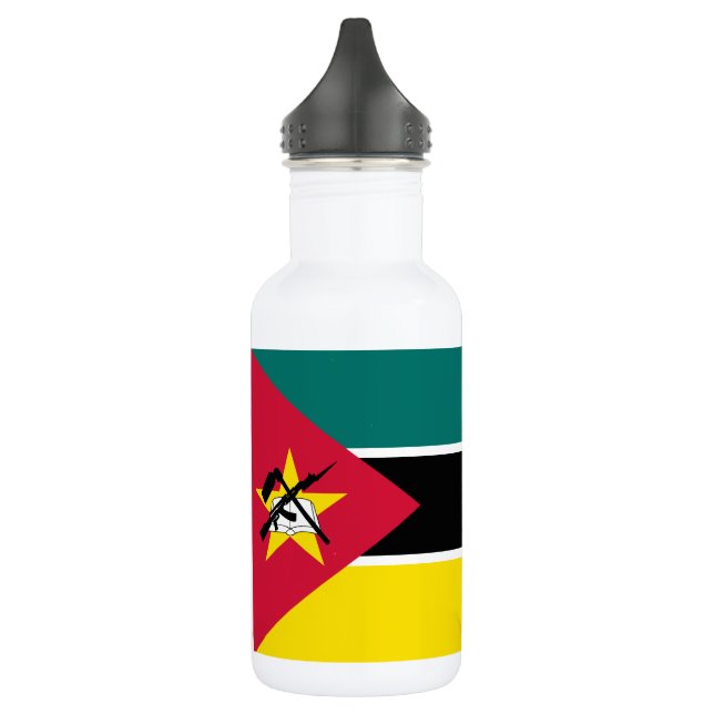 Mozambique Flag 532 Ml Water Bottle (Left)