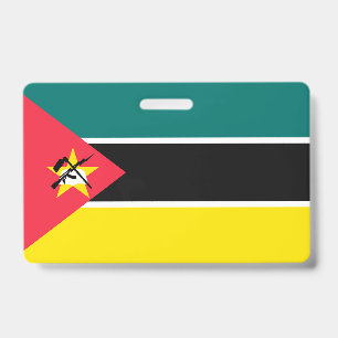 Mozambique flag badge