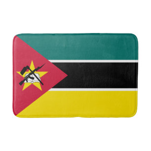 Mozambique Flag Bath Mat