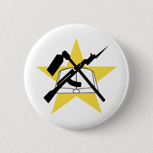 Mozambique Flag Ensignia 2 Inch Round Button