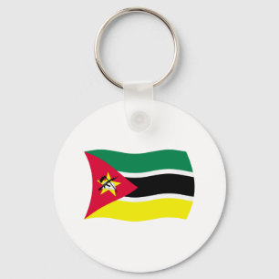 Mozambique Flag Keychain