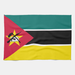 Mozambique Flag Kitchen Towel