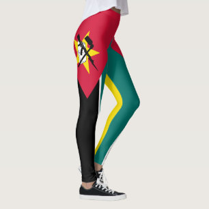Mozambique Flag Leggings