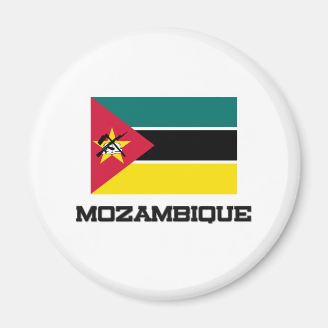 Mozambique Flag Magnet (Front)