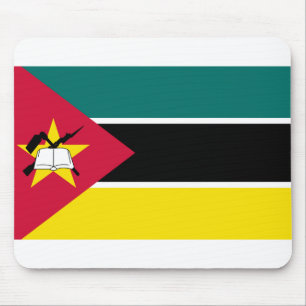 Mozambique Flag Mouse Pad