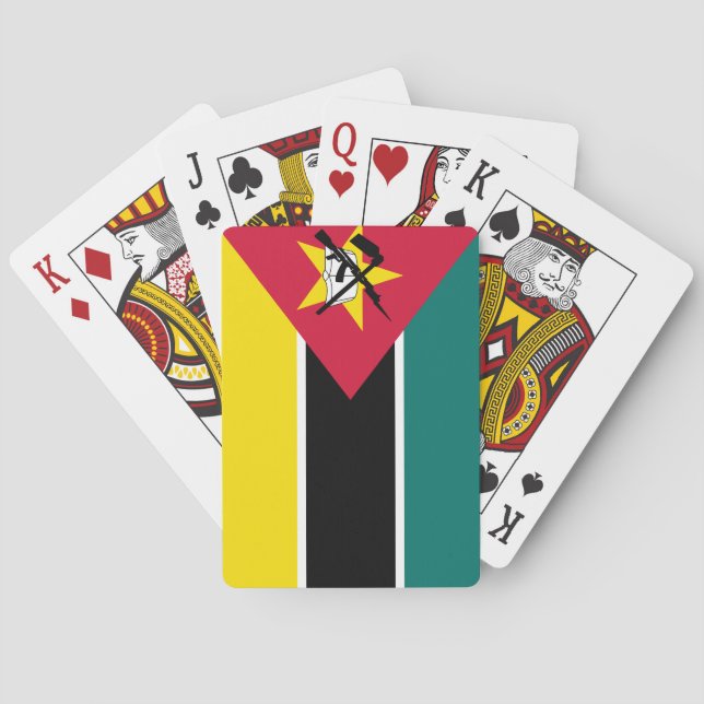 Mozambique Flag Playing Cards (Back)