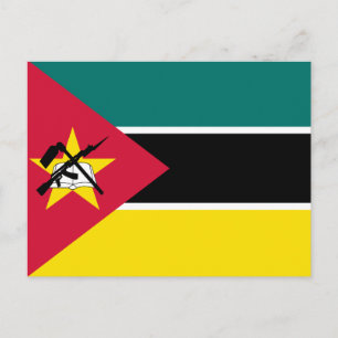 Mozambique Flag Postcard