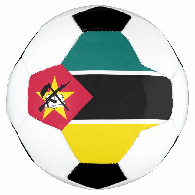 Mozambique Flag Soccer Ball (Front)