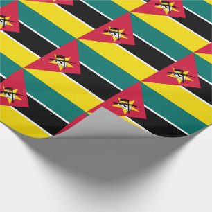 Mozambique Flag Wrapping Paper