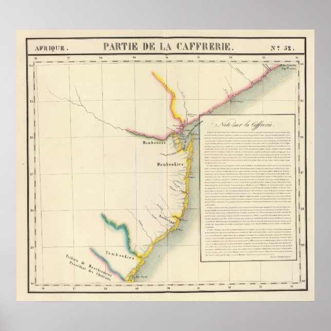 Mozambique, South Africa 52 Poster (Front)